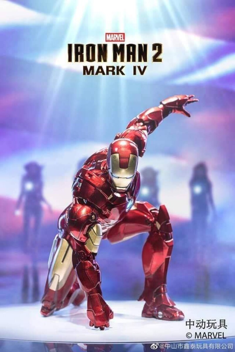 ZD Toys Iron Man Mark IV Action Figure ( No Light Up Function )