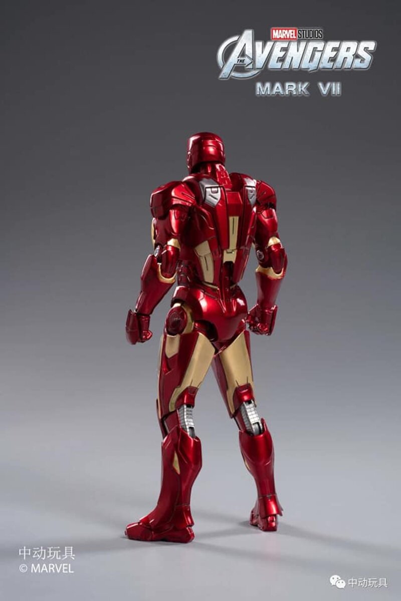 ZD Toys Iron Man Mark 7 (VII)Action Figure ( No Light Up Function )