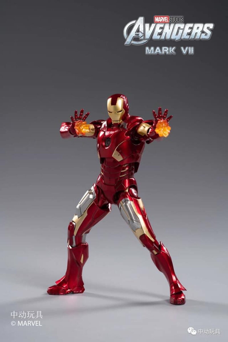 Buy ZD Toys Iron Man Mark 7 (VII)Action Figure Online in India