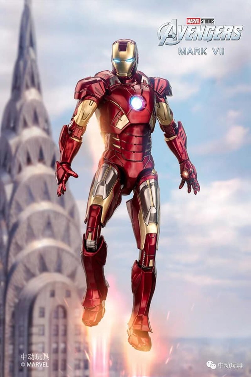 Buy ZD Toys Iron Man Mark 7 (VII)Action Figure Online in India