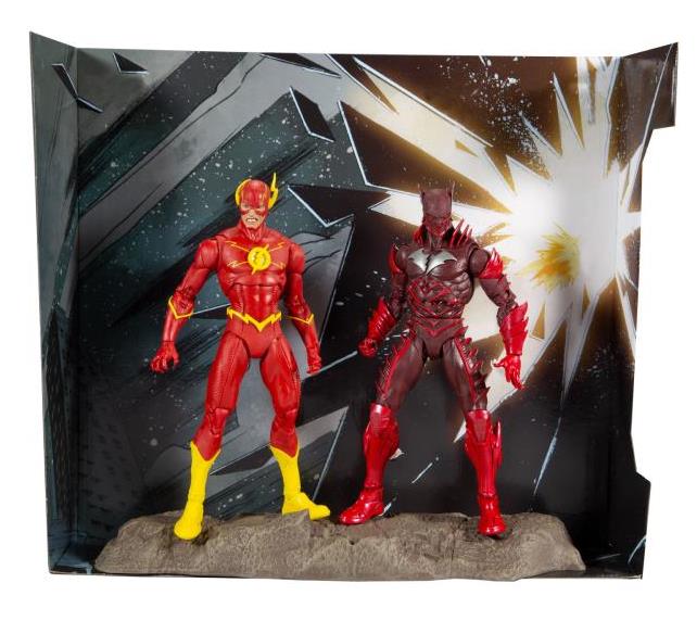 McFarlane Toys DC Multiverse Dark Nights: Metal Earth -52 Batman (Red Death) & The Flash Action FigureTwo-Pack