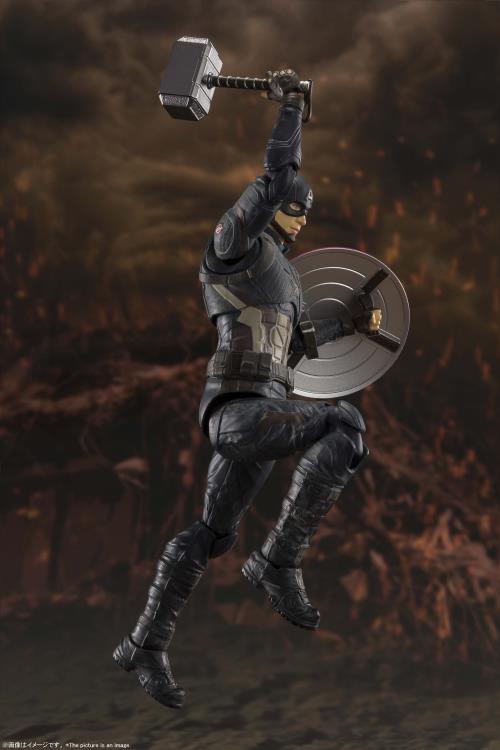 S.H.Figuarts Avengers: Endgame - Captain America (Final Battle Edition) Action Figure