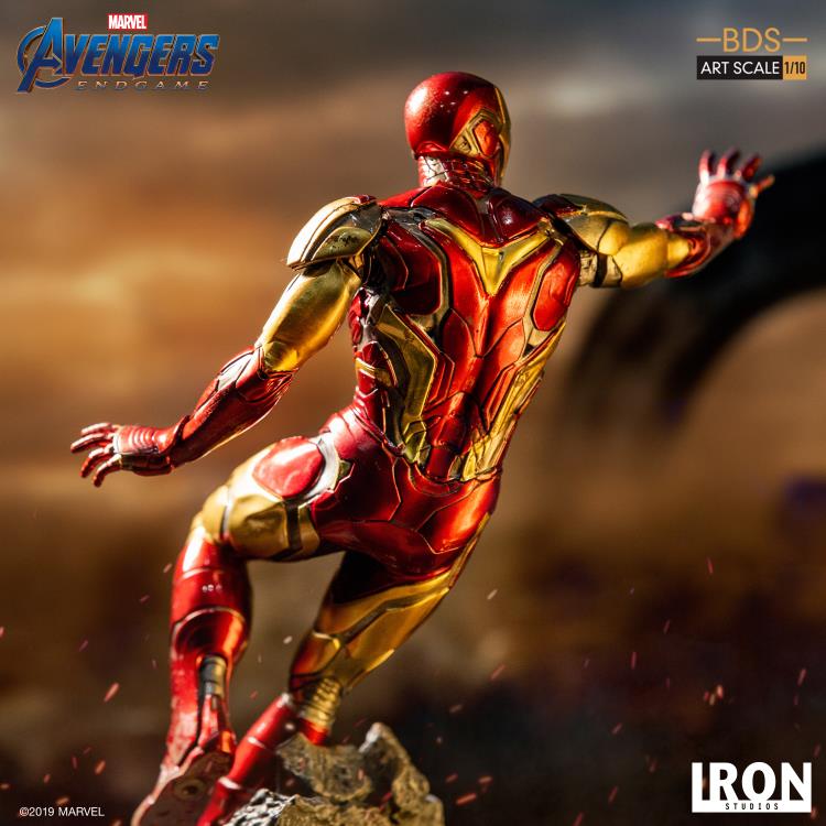 Iron Studios Avengers: Endgame Battle Diorama Series Iron Man Mark LXXXV 1/10 Art Scale Limited Edition Statue