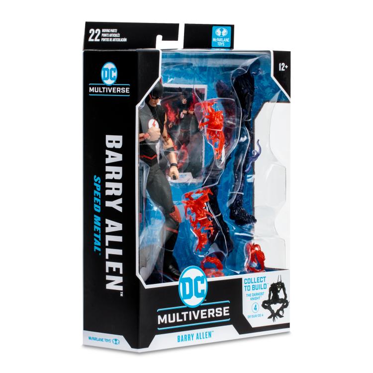 Mcfarlane DC Multiverse: Dark Nights Death Metal: Speed Metal - Barry Allen (Collect to Build: The Darkest Knight)