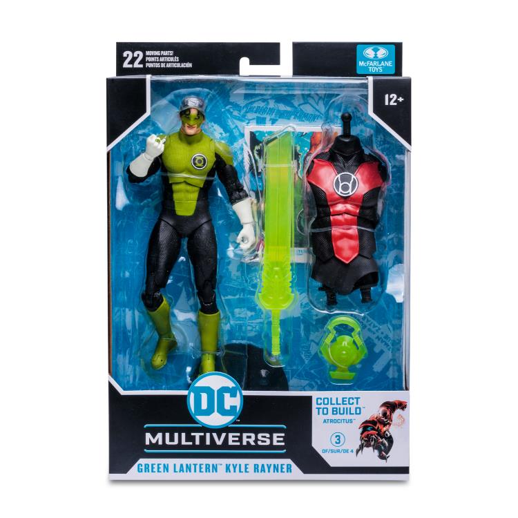 Mcfarlane DC Multiverse: Blackest Night - Green Lantern (Kyle Rayner) Action Figure (Collect to Build: Atrocitus)