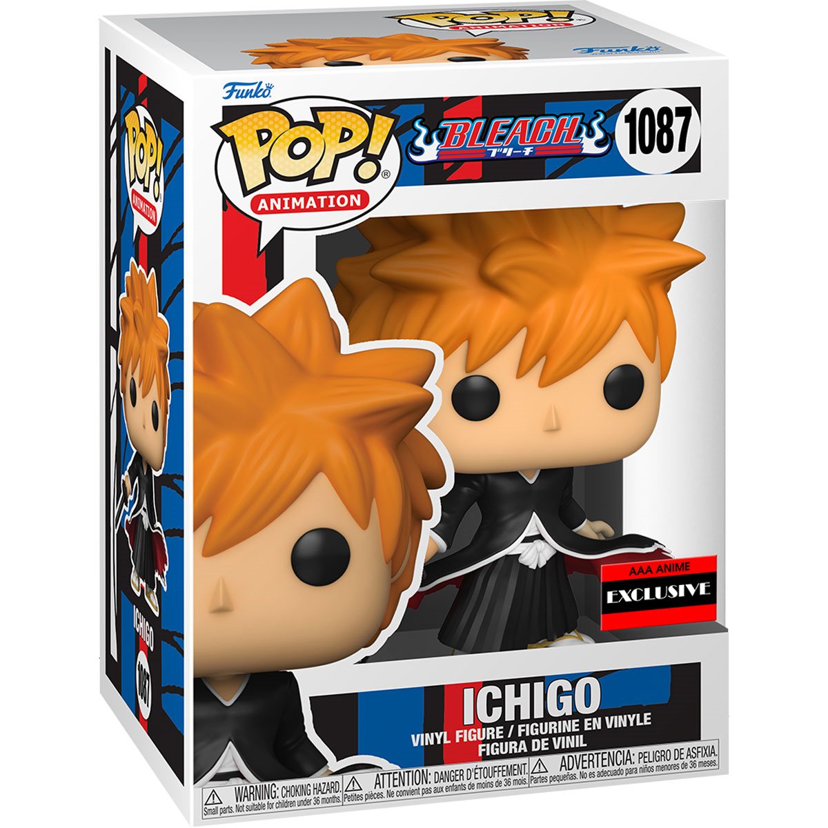 Funko POP! Animation: Bleach - Ichigo Bankai Tensa Zangetsu - AAA Anime Exclusive