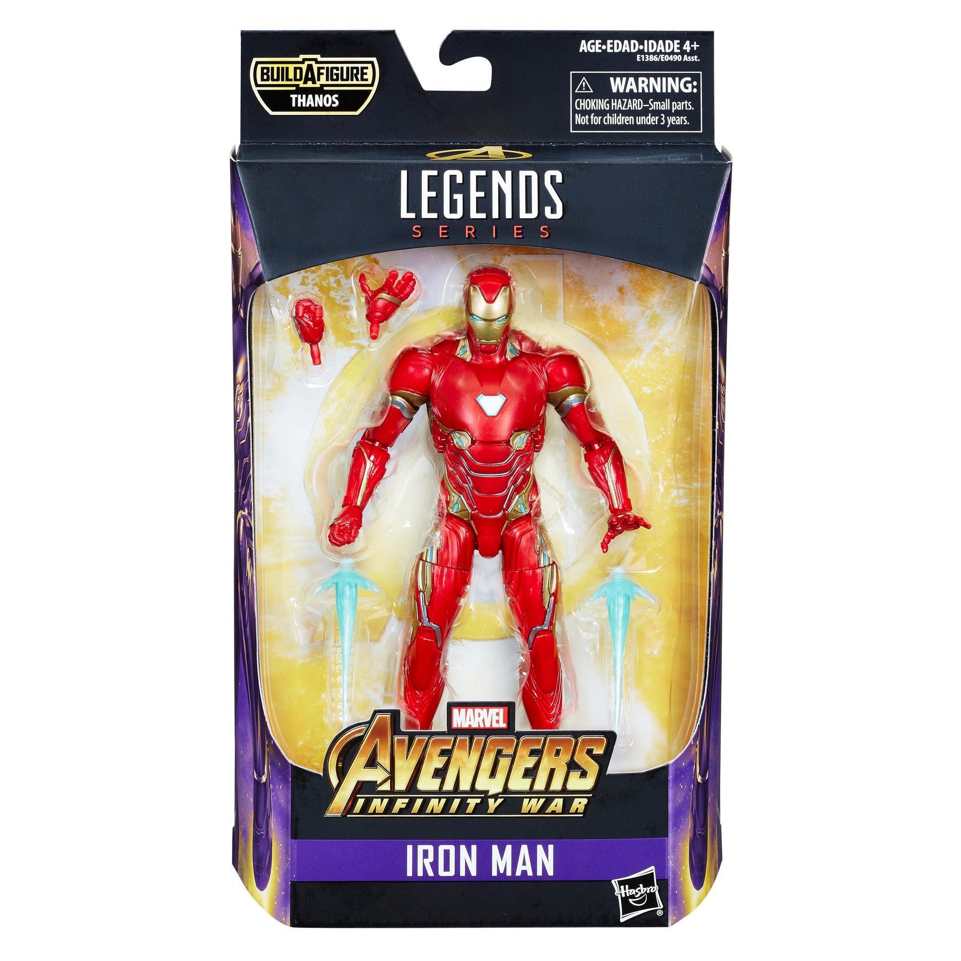 Hasbro AVENGERS INFINITY WAR MARVEL LEGENDS SERIES 6-INCH IRON MAN AF