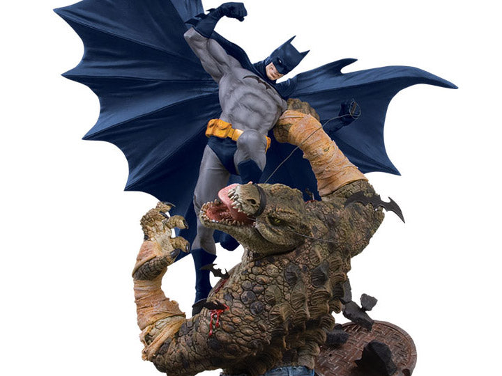 DC Collectibles DC Comics Batman vs. Killer Croc. Limited Edition Mini Battle Statue