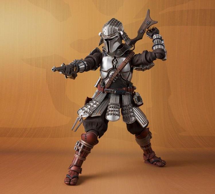 The Mandalorian Mei Sho Movie Realization Ronin Mandalorian and Grogu Action Figure Box Set