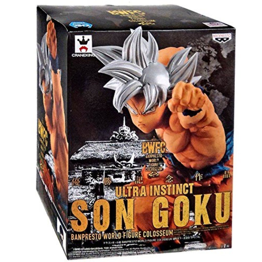 Banpresto Dragon Ball Super World Figure Colosseum Special Ultra Instinct Son Goku Figure - Nerd Arena