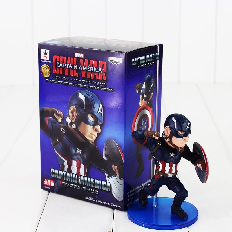 Banpresto Marvel Civil War Captain America World Collectible Figure - Nerd Arena