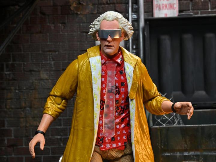 NECA Back to the Future Part 2 Ultimate Doc Brown (2015) Action Figure