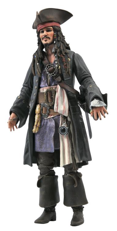 Diamond Select Toys: Pirates of the Caribbean - Jack Sparrow Deluxe Action Figure