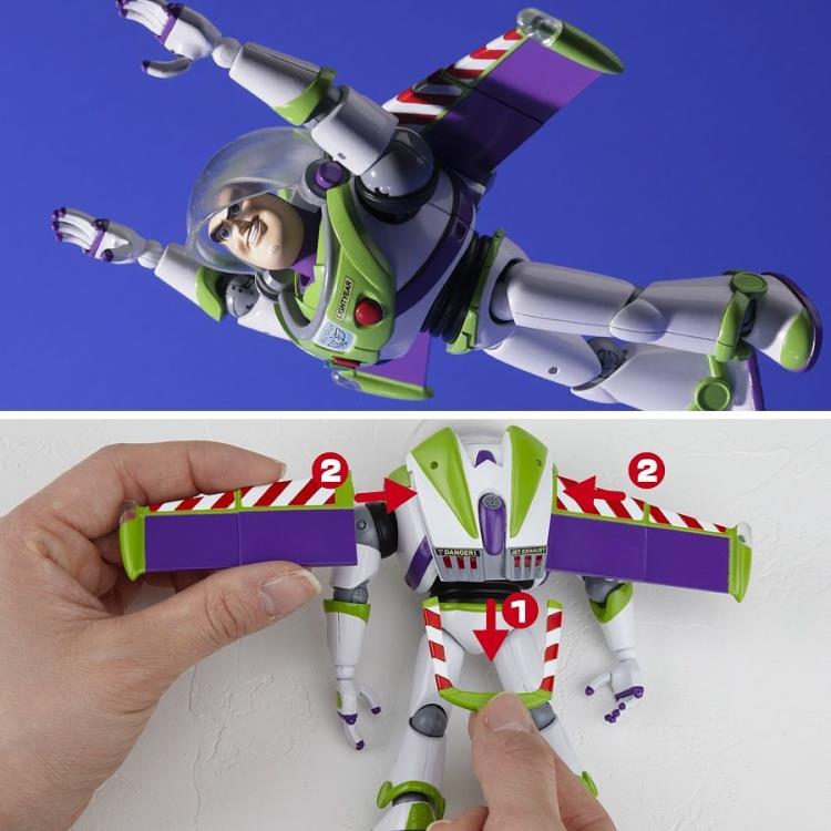 Kaiyodo Legacy of Revoltech Toy Story: LR-046 Buzz Lightyear Action Figure
