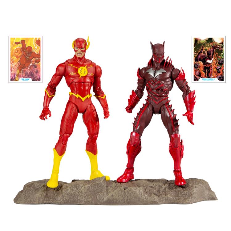 McFarlane Toys DC Multiverse Dark Nights: Metal Earth -52 Batman (Red Death) & The Flash Action FigureTwo-Pack
