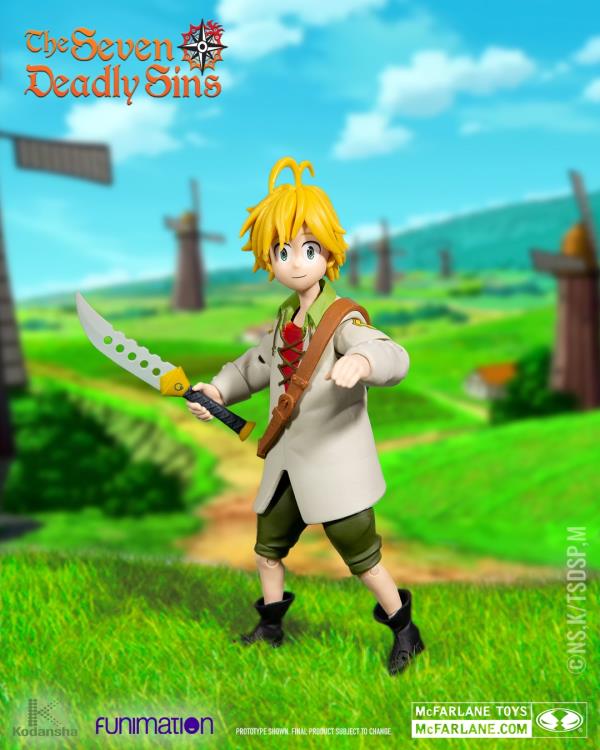McFarlane Toys The Seven Deadly Sins Meliodas Action Figure