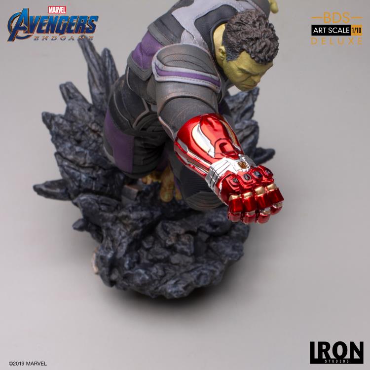 Iron Studios Avengers: Endgame Battle Diorama Series Hulk 1/10 Deluxe Art Scale Limited Edition Statue