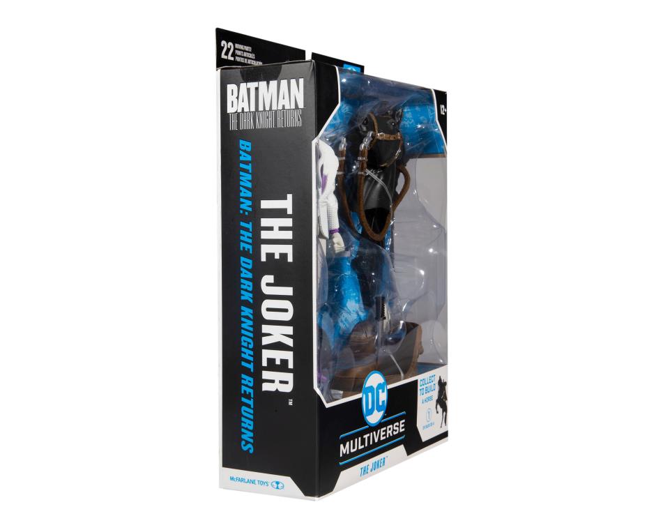 McFarlane Toys DC Multiverse - Batman: The Dark Knight Returns - The Joker Action Figure (Collect to Build: Batman's Horse)