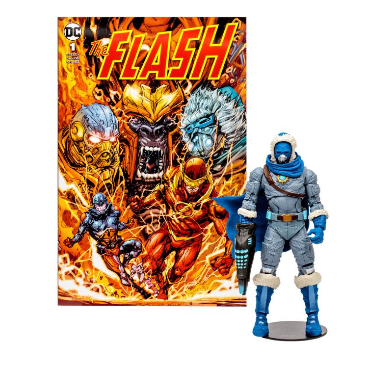 Mcfarlane DC Multiverse: The Flash - Page Punchers Captain Cold (with Comic)
