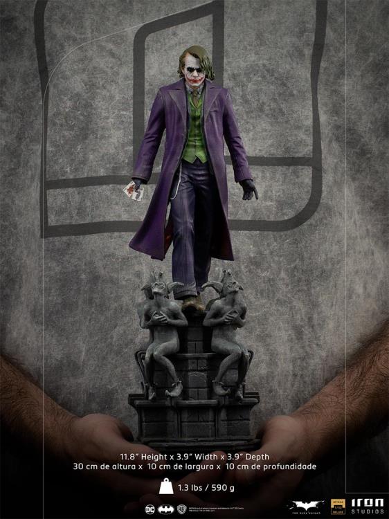 Iron Studios The Dark Knight The Joker 1/10 Art Scale Limited Edition Statue