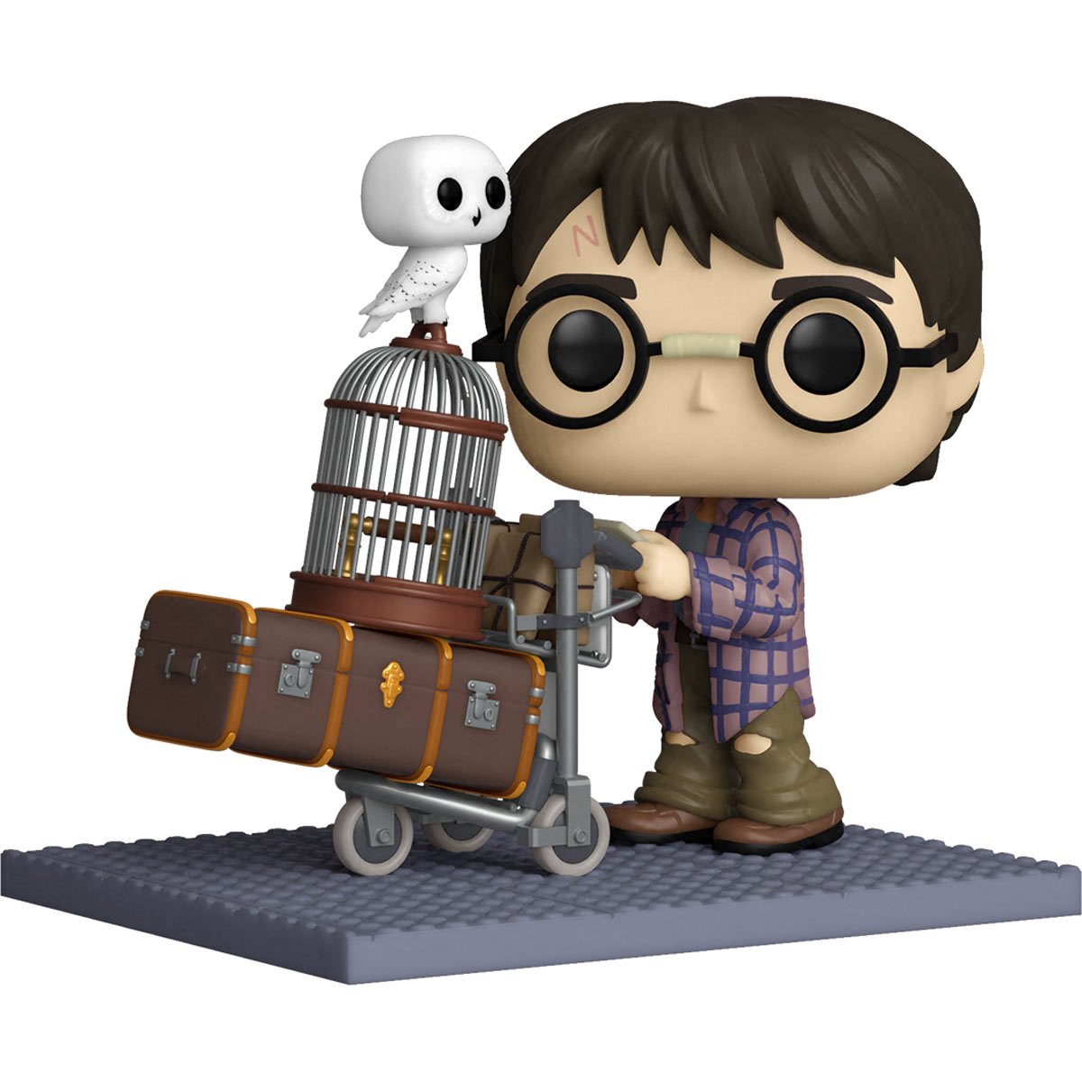 Funko POP! Harry Potter and the Sorcerer's Stone 20th Anniversary: Harry Pushing Trolley Deluxe