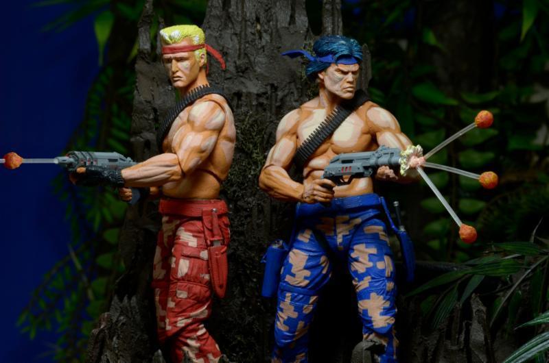 Contra Bill & Lance Figures (Video Game Appearance) - Nerd Arena