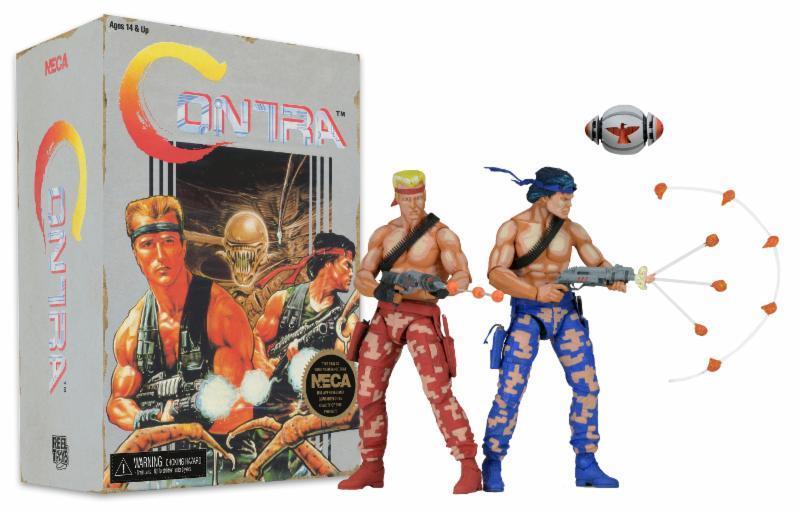 Contra Bill & Lance Figures (Video Game Appearance) - Nerd Arena