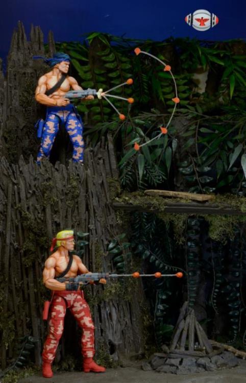 Contra Bill & Lance Figures (Video Game Appearance) - Nerd Arena