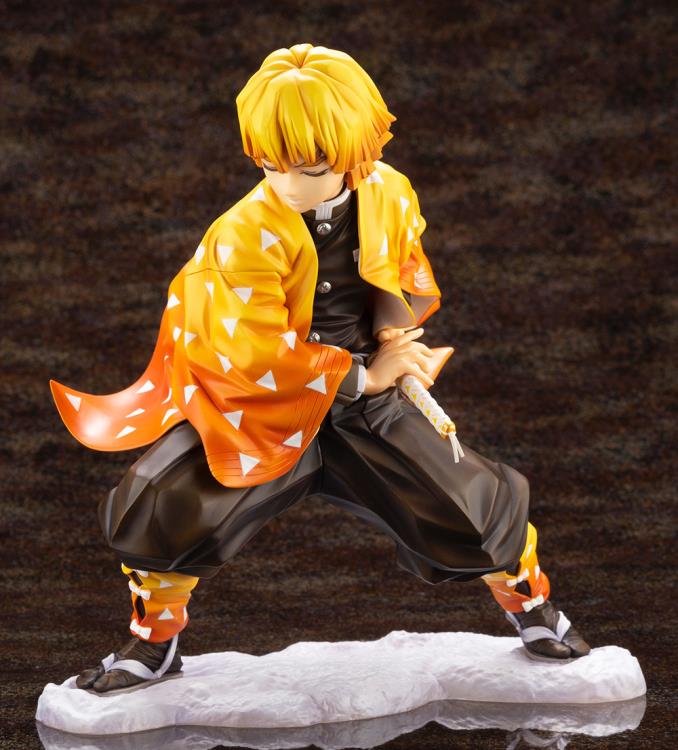 Kotobukiya Demon Slayer: Kimetsu No Yaiba ArtFX J - Zenitsu Agatsuma Statue