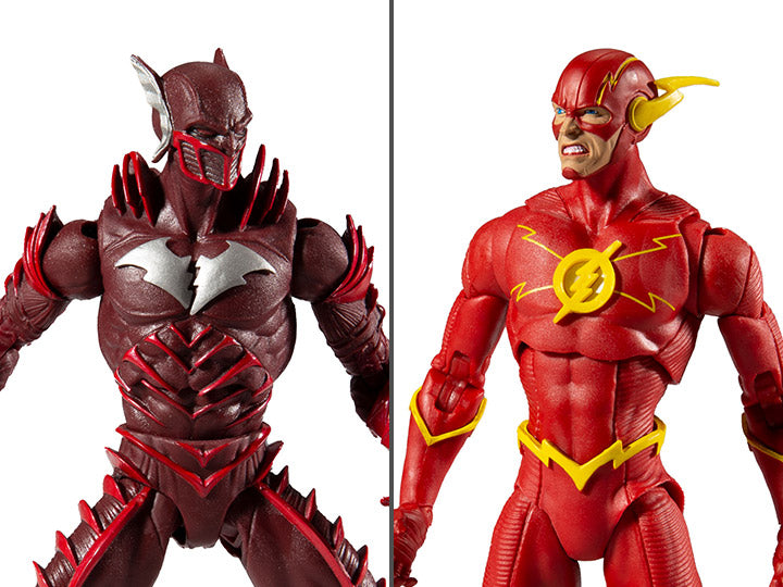 McFarlane Toys DC Multiverse Dark Nights: Metal Earth -52 Batman (Red Death) & The Flash Action FigureTwo-Pack