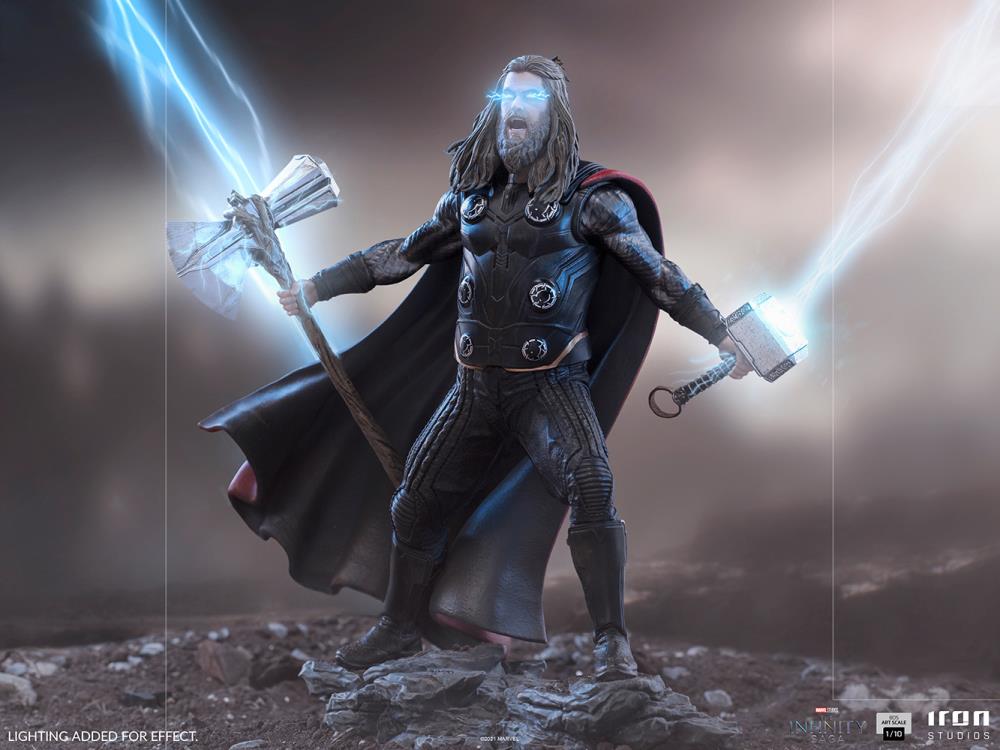 Iron Studios The Infinity Saga Battle Diorama Series Thor Ultimate 1/10 Art Scale Limited Edition Statue