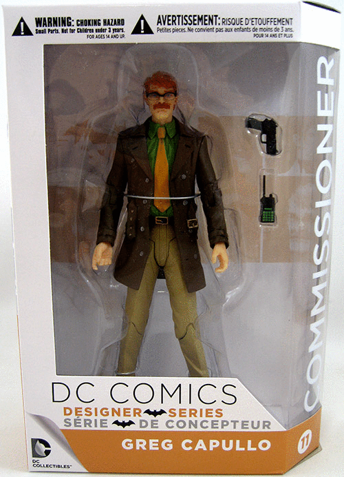 DC Collectibles DC Comics Designer Action Figures Series 3: Commissioner Gordon by Greg Capullo - Nerd Arena