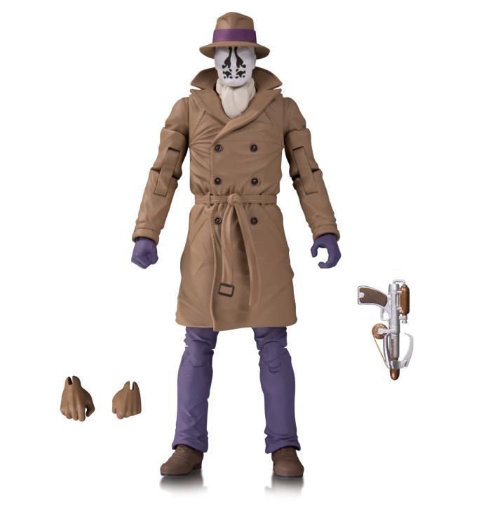 DC Collectibles Watchmen Doomsday Clock Rorschach Mime Action Figure