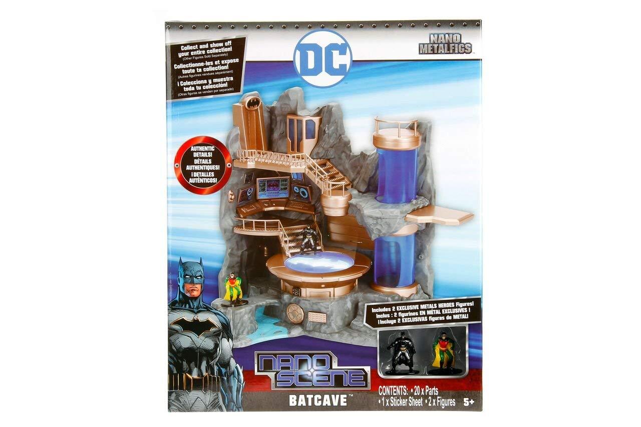 DC Comics Nano Collectors Environment Nano-scene Batcave & Metalfigs - Nerd Arena