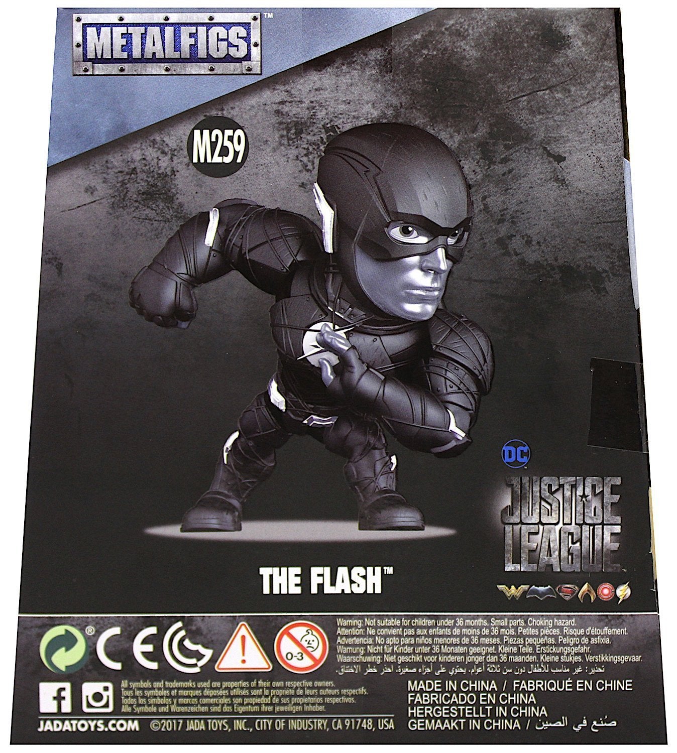DC Justice League The Flash Diecast Metalfigs 4 Inch Figure - Nerd Arena