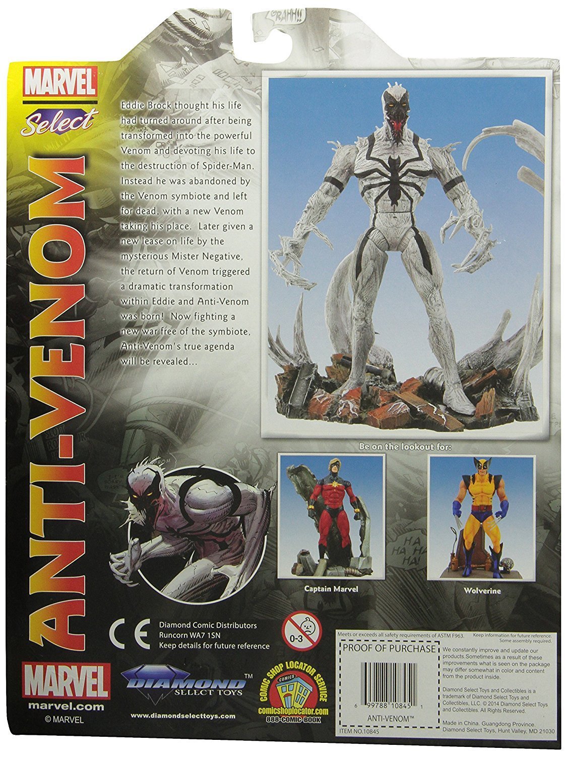 Diamond Select Marvel Anti-Venom Action Figure - Nerd Arena
