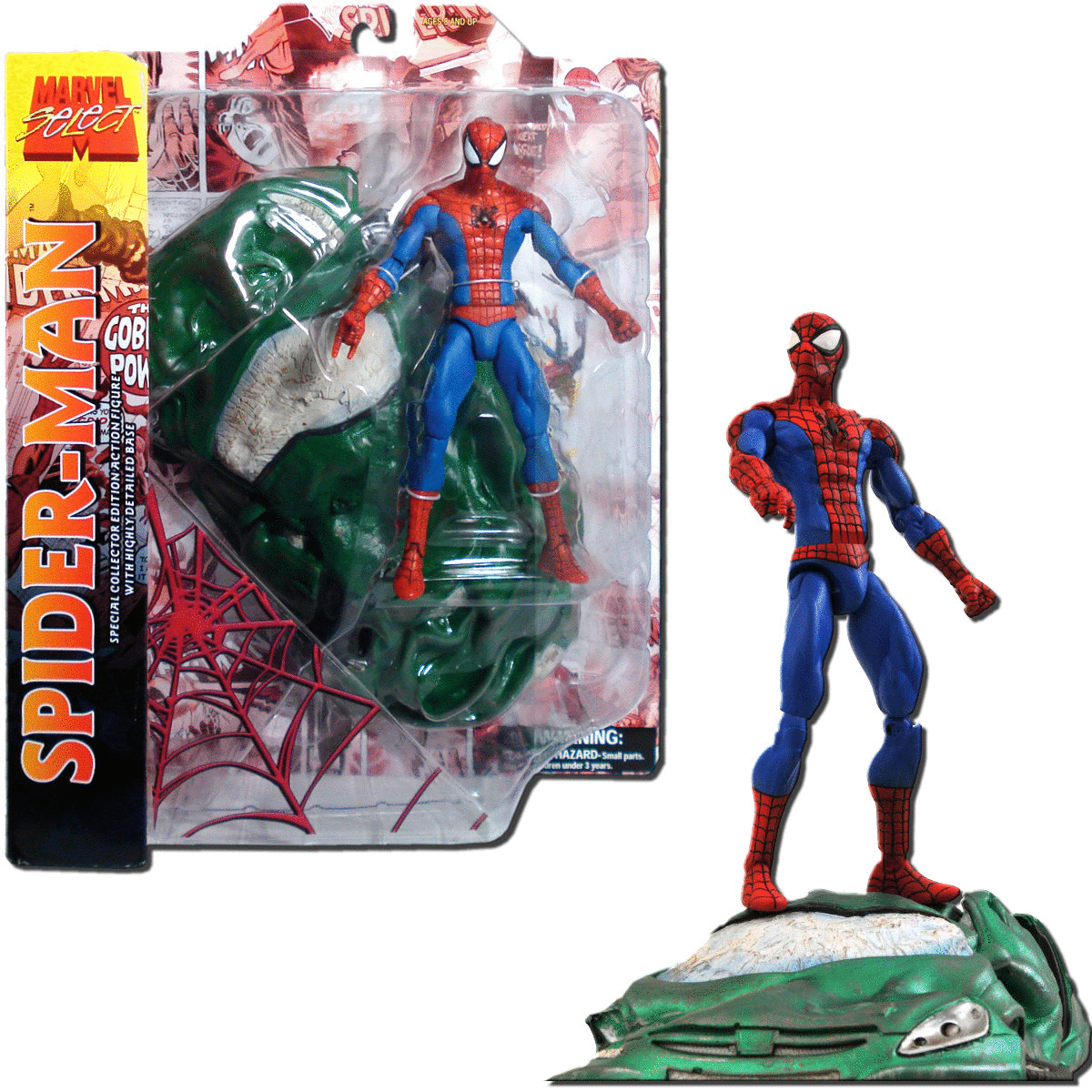 Diamond Select Marvel Spider Man Action Figure - Nerd Arena
