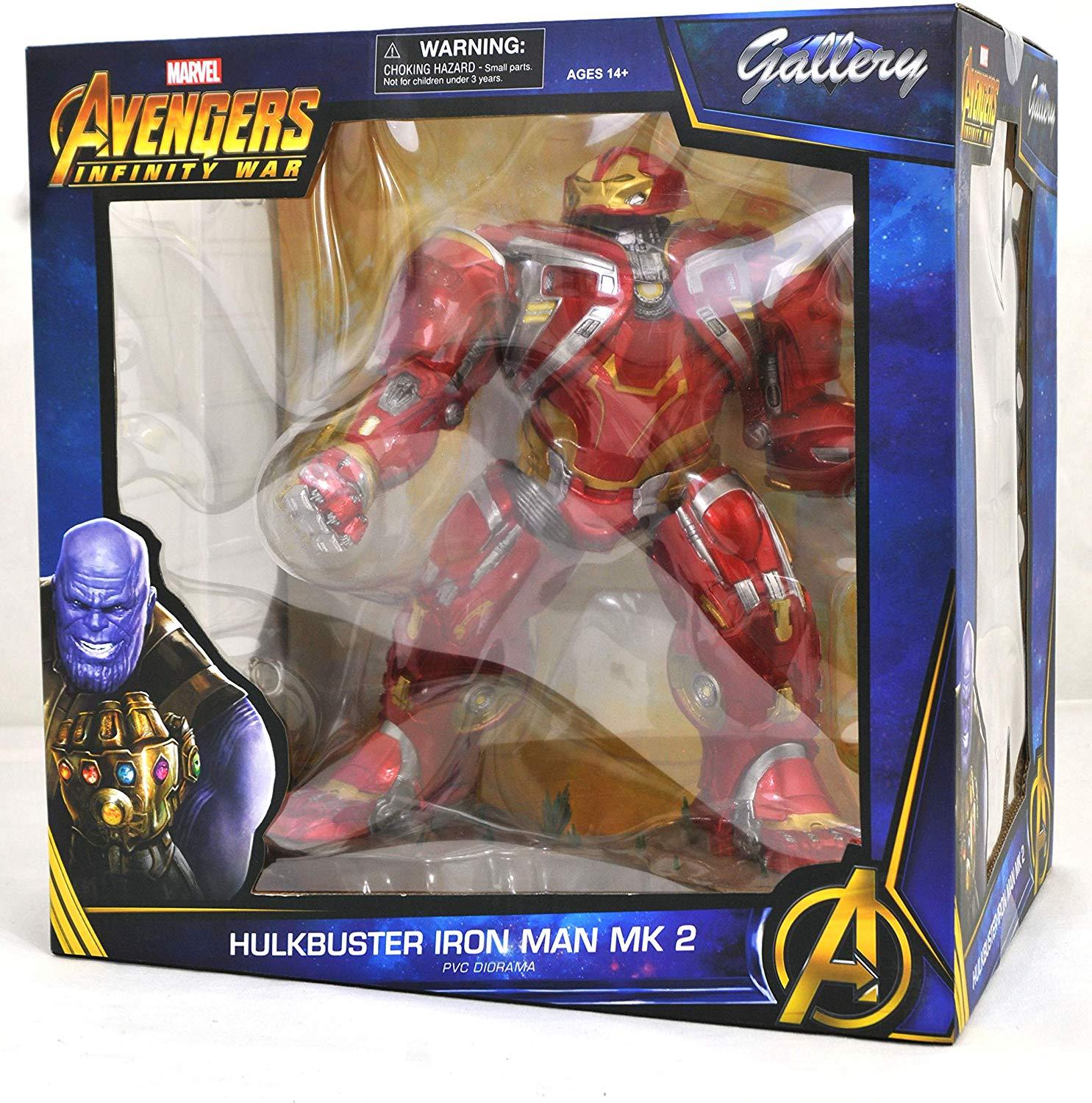DIAMOND SELECT TOYS Marvel Gallery: Avengers Infinity War: Hulkbuster Mk2 Deluxe PVC Figure - Nerd Arena
