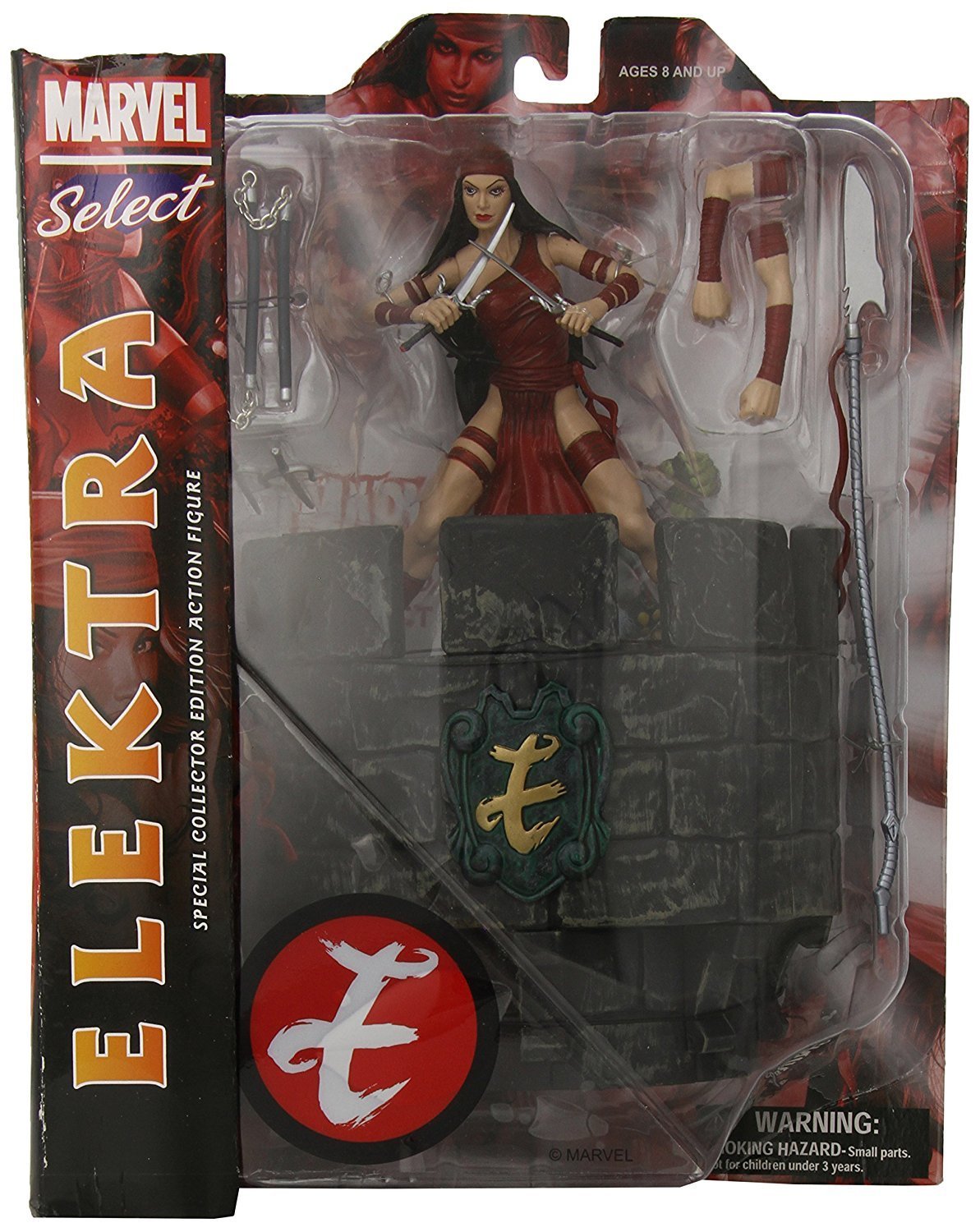 Diamond Select Toys Marvel Select Elektra Action Figure - Nerd Arena