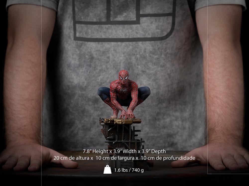 Iron Studios Spider-Man: No Way Home Battle Diorama Series - Spider-Man (Peter #2) 1/10 Art Scale Limited Edition Statue