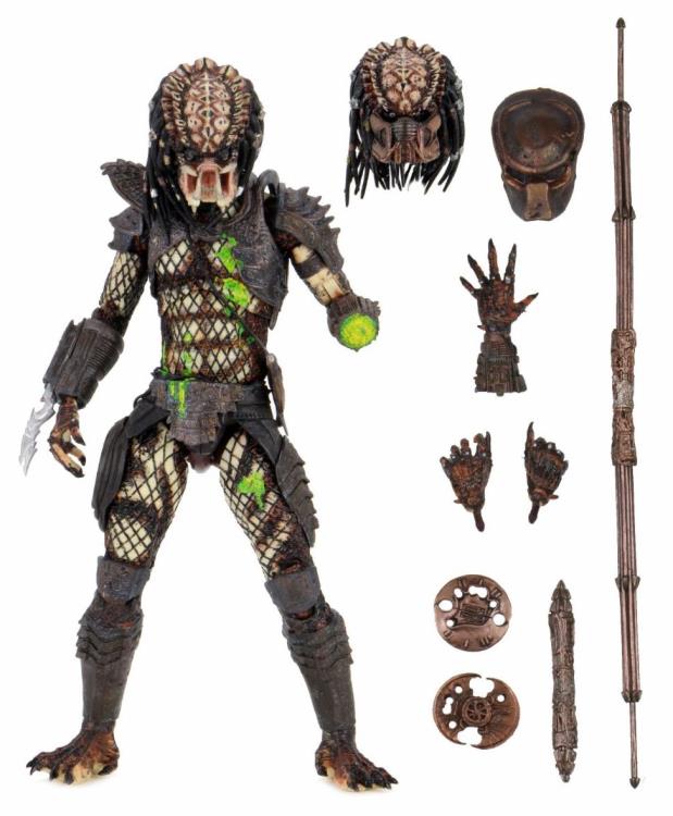 NECA Predator 2: Ultimate Battle-Damaged City Hunter Action Figure