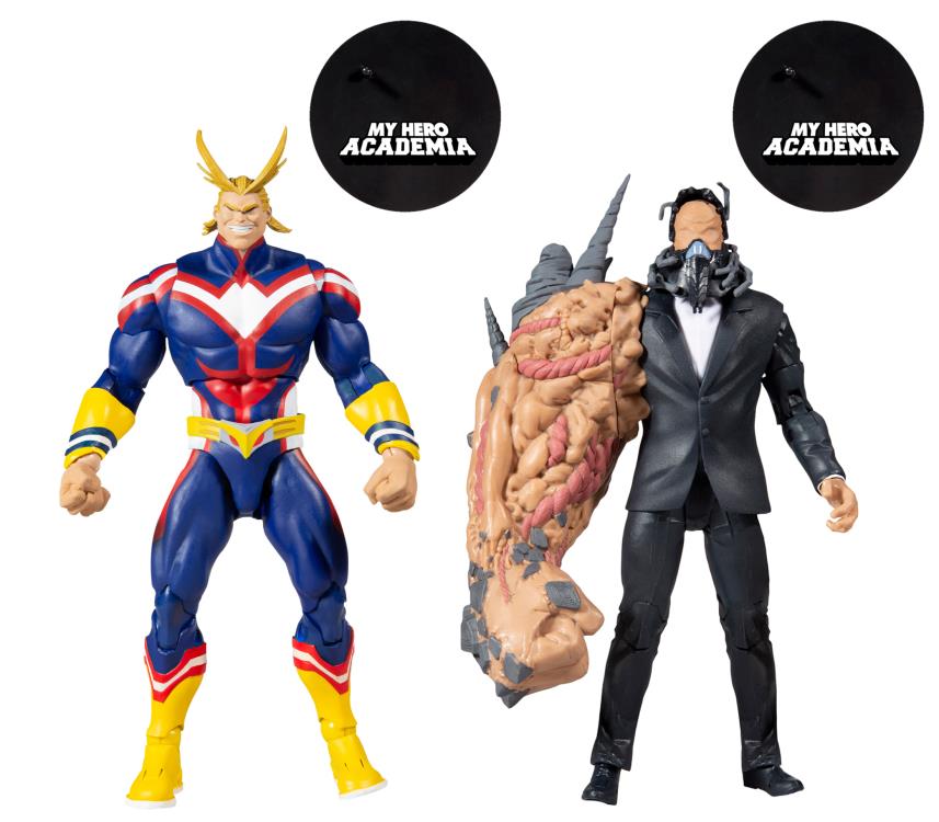 Mcfarlane Toys My Hero Academia: All Might vs. All For One Action Figure Two-Pack