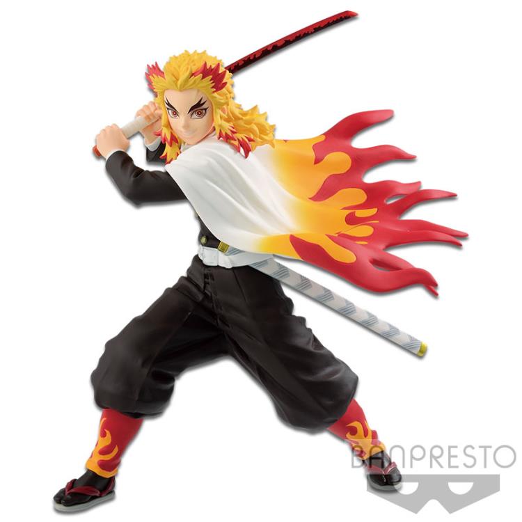 Banpresto Demon Slayer: Kimetsu no Yaiba Vibration Stars - Kyojuro Rengoku (Ver.B)