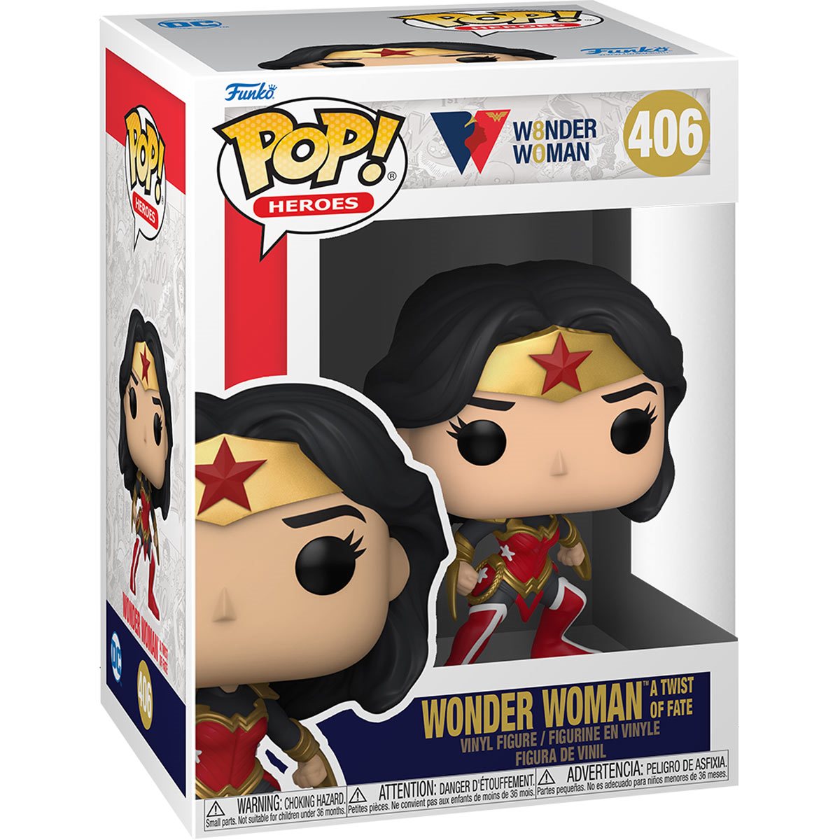 Funko POP! DC Wonder Woman - 80th Anniversary A Twist Of Fate