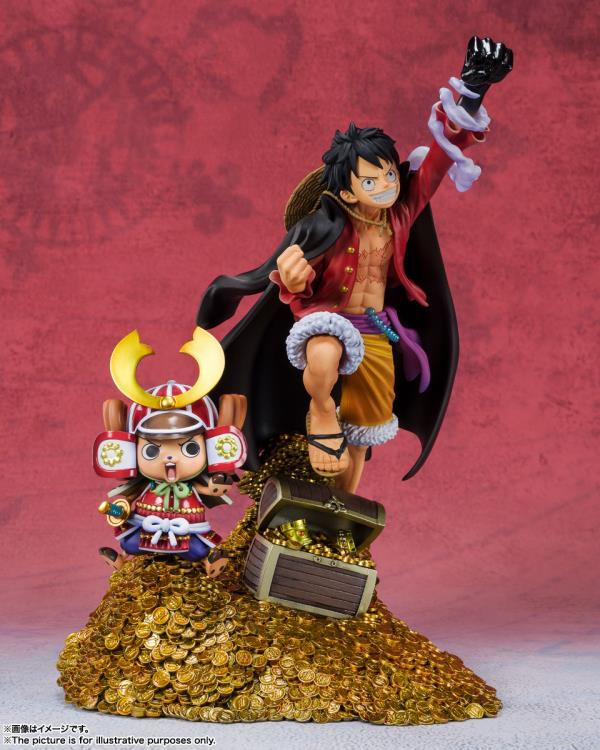 Bandai FiguartsZERO: One Piece Monkey D. Luffy (WT100 Commemorative: Daikaizoku Hyakkei)