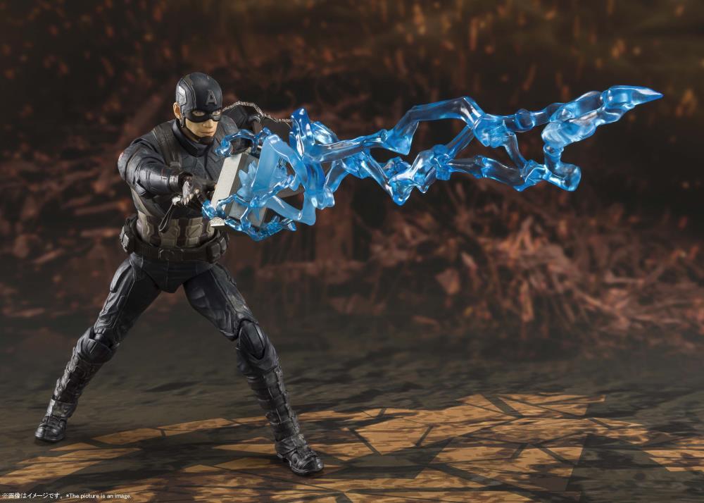S.H.Figuarts Avengers: Endgame - Captain America (Final Battle Edition) Action Figure