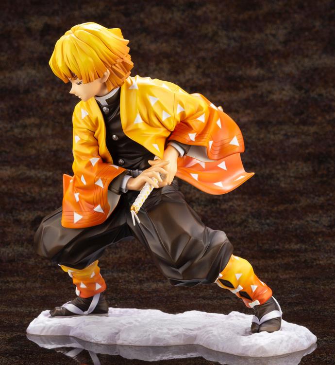 Kotobukiya Demon Slayer: Kimetsu No Yaiba ArtFX J - Zenitsu Agatsuma Statue