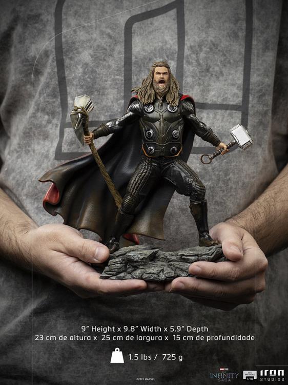 Iron Studios The Infinity Saga Battle Diorama Series Thor Ultimate 1/10 Art Scale Limited Edition Statue