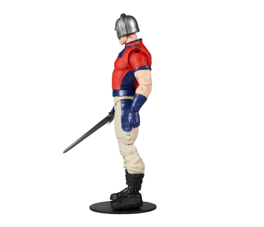 McFarlane Toys DC Multiverse: The Suicide Squad Peacemaker Action Figure (Collect to Build: King Shark)