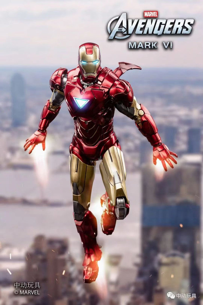 ZD Toys Iron Man Mark VI Action Figure ( No Light Up Function )